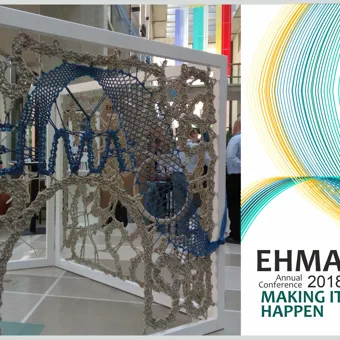 EHMA stand, 2018