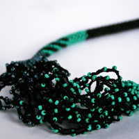 Bead crocheted jewelry 2015.