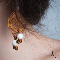 Fish in the net earrings 2015.