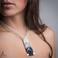 IKAT inspired necklace 2016.