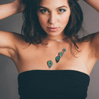 Peacock necklace 1 2016.