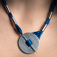 Button necklace 2015.