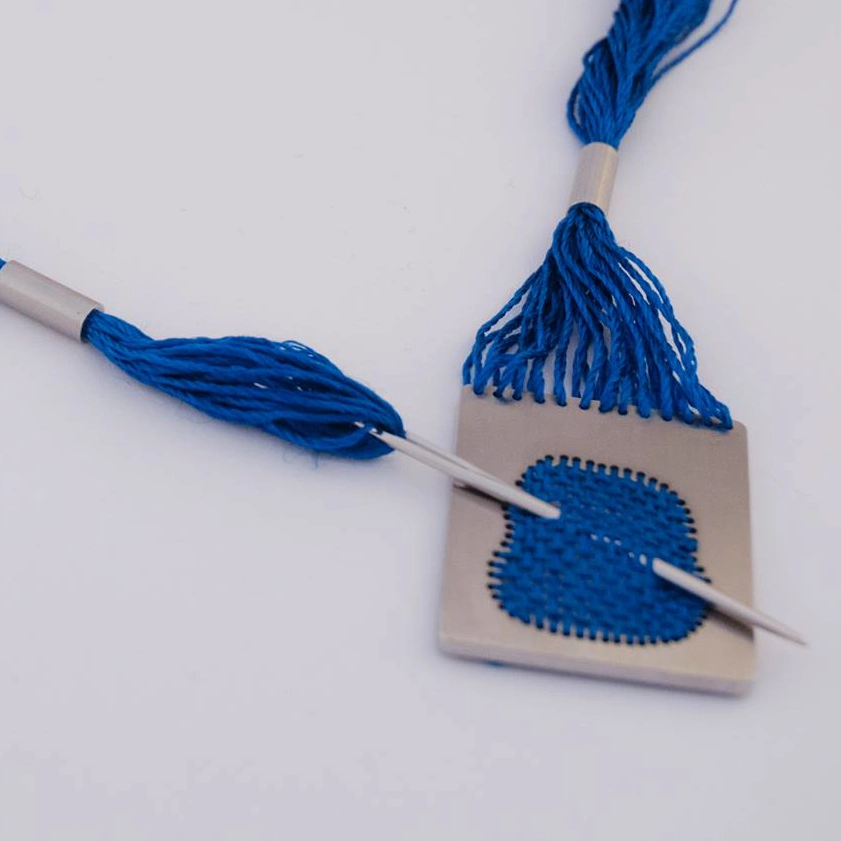 Darned necklace 2016